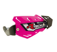 Racetech (rtech) поручні (кермо) flx atv/quad колір рожевий неон (з 3 типами кріплень на кермо)