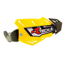Racetech (rtech) поручні (кермо) flx atv/quad колір жовтий (з 3 типами кріплень на кермо)