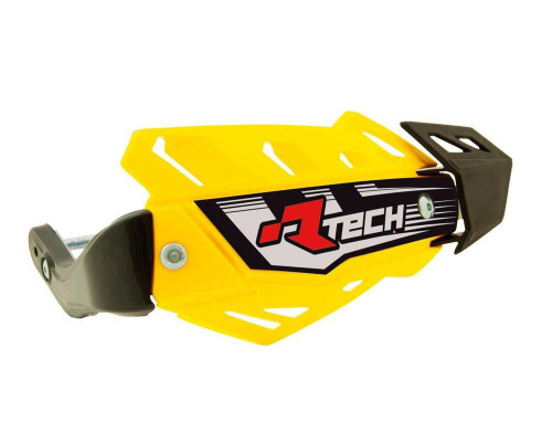 Racetech (rtech) поручні (кермо) flx atv/quad колір жовтий (з 3 типами кріплень на кермо)