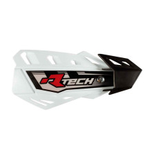 Racetech (rtech) налокітники flx cross/enduro білі (з 2 типами кріплення до керма та руків'я)
