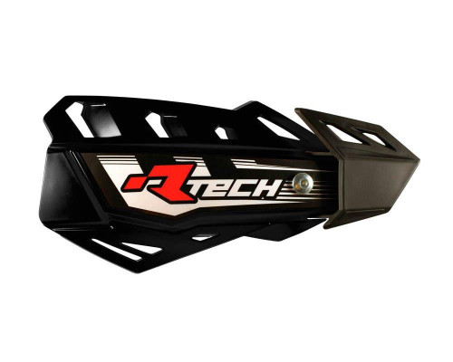 Racetech (rtech) налокітники flx cross/enduro чорні (з 2 типами кріплення до керма та руків'я)