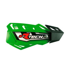 Racetech (rtech) налокітники flx cross/enduro зелені (з 2 типами кріплення до керма та руків'я)