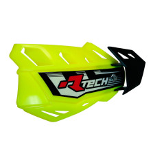 Racetech (rtech) налокітники flx cross/enduro неоновий жовтий (з 2 типами кріплення до керма та руків'я)