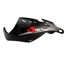 Racetech (rtech) захисні накладки на руки (кермо) gladiator easy колір чорний (з кріпленнями на кермо 22,2 мм та 28,6 мм)
