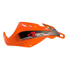 Racetech (rtech) захисні накладки на руки (кермо) gladiator easy колір помаранчевий (з кріпленнями на кермо 22,2 мм та 28,6 мм)