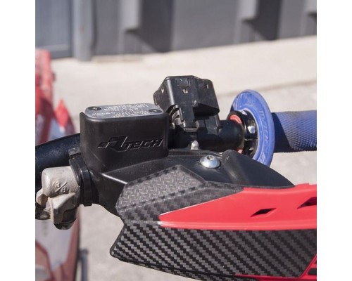 Поручні racetech (rtech) hp1 чорні (з кришками зчеплення та гальмівного насосу braktec)