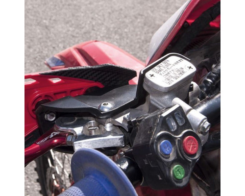 Поручні racetech (rtech) hp1 червоні (з кришками зчеплення та гальмівного насосу nissin)