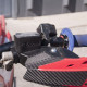 Поручні racetech (rtech) hp3 колір чорний (з кришками зчеплення та гальмівного насосу braktec)