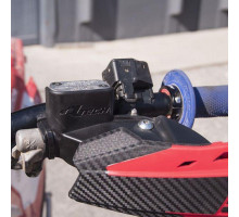 Поручні racetech (rtech) hp3 колір чорний (з кришками зчеплення та гальмівного насосу braktec)