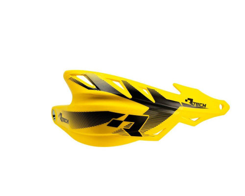 Racetech (rtech) raptor захисні накладки на руки жовті (з кріпленнями на кермо 22,2 мм і 28,6 мм)