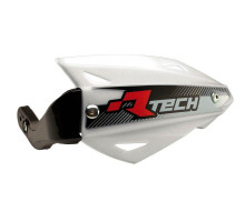 Racetech (rtech) захист рук vertigo atv колір білий (з 3 типами кріплень на кермо)