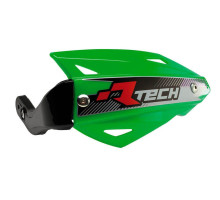 Racetech (rtech) захисні налокітники для квадроциклів vertigo колір зелений (з 3 типами кріплень на кермо)