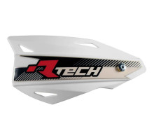 Racetech (rtech) поручні (кермо) vertigo cross/enduro колір білий (з кріпленнями на кермо)