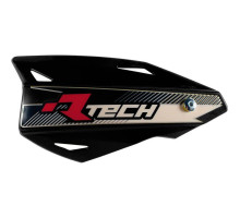 Racetech (rtech) поручні (кермо) vertigo cross/enduro колір чорний (з кріпленнями на кермо)
