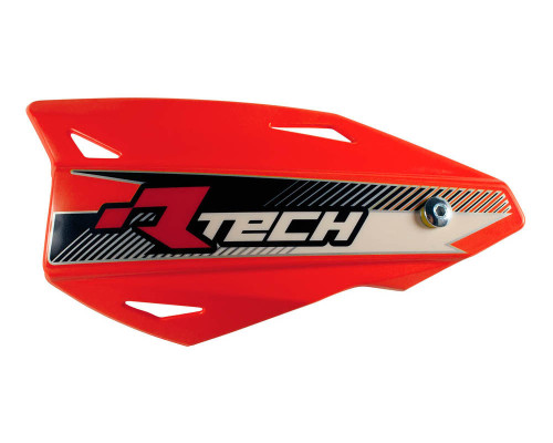 Racetech (rtech) поручні (кермо) vertigo cross/enduro колір червоний (з кріпленнями на кермо)
