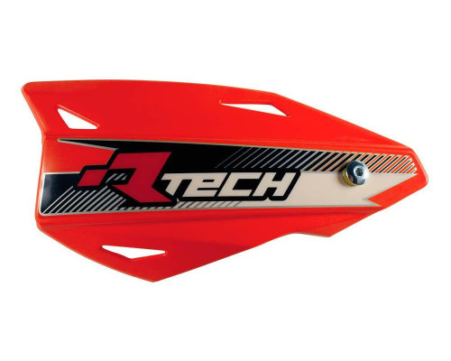 Racetech (rtech) поручні (кермо) vertigo cross/enduro колір червоний (з кріпленнями на кермо)