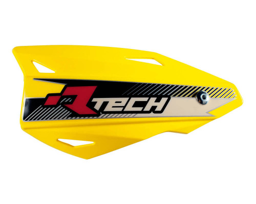 Racetech (rtech) поручні (кермо) vertigo cross/enduro жовтий (з кріпленнями на кермо)