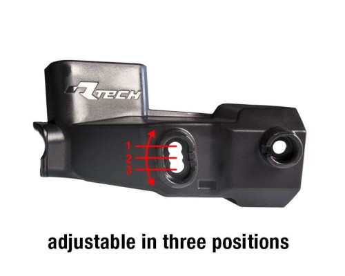 Монтажний комплект racetech (rtech) для рулів hp1/hp2/hp3 чорний (з кришками зчеплення braktec та головного гальмівного Циліндра)