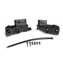 Монтажний комплект racetech (rtech) для рулів hp1/hp2/hp3, колір чорний (з кришками зчеплення та головного гальмівного Циліндра nissin)