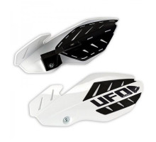 UFO flame захисні рукавиці HONDA crf 250 '12-'17, crf 450 '12-'16 білі/чорні (з кріпленнями)