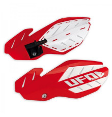 Протипожежні щитки HONDA crf 250 '12-'17, crf 450 '12-'16 червоний/білий (з кріпленнями)