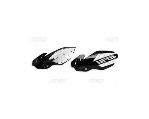 Протипожежні щитки kawasaki kxf 250/450 '13-'17 чорний/білий (з кріпленнями)