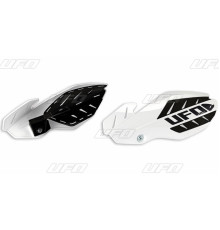 Протипожежні щитки kawasaki kxf 250/450 '13-'17, білі/чорні (з кріпленнями)