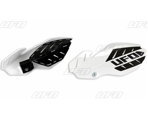 Протипожежні щитки kawasaki kxf 250/450 '13-'17, білі/чорні (з кріпленнями)