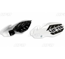 Протипожежні щитки kawasaki kxf 250/450 '13-'17, білі/чорні (з кріпленнями)
