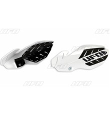 UFO flame рукавиці ktm sx 125 '14-'15, exc 125 '14-'16, білі/чорні (з фітингами)