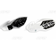 UFO flame рукавиці ktm sx 125 '14-'15, exc 125 '14-'16, білі/чорні (з фітингами)