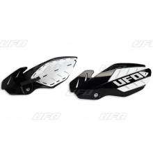 Нарукавники UFO flame ktm sx 125 '14-'15, exc 125 '14-'16, чорні/білі (з фітингами)