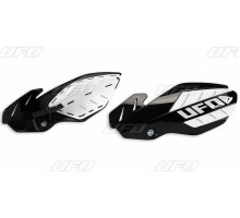 Нарукавники UFO flame ktm sx 125 '14-'15, exc 125 '14-'16, чорні/білі (з фітингами)