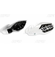 Протиударні щитки suzuki rmz 250/450 '12-'17 білий/чорний (з кріпленнями) -