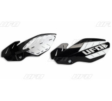 UFO flame поручні suzuki rmz 250/450 '12-'17 чорний/білий (з кріпленнями) -