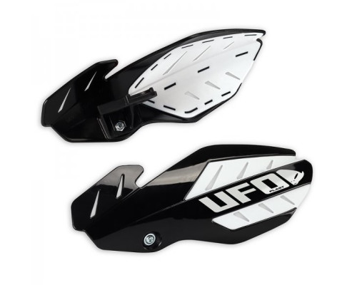 UFO flame захисні крила (поручні) YAMAHA yz 125/250 '14-'17 чорний/білий (з кріпленням) -