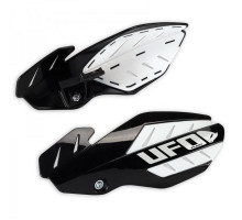 UFO flame захисні крила (поручні) YAMAHA yz 125/250 '14-'17 чорний/білий (з кріпленням) -