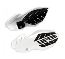 UFO flame захисні крила (поручні) YAMAHA yzf 250/450 '14-'17 білий/чорний (з кріпленням) -