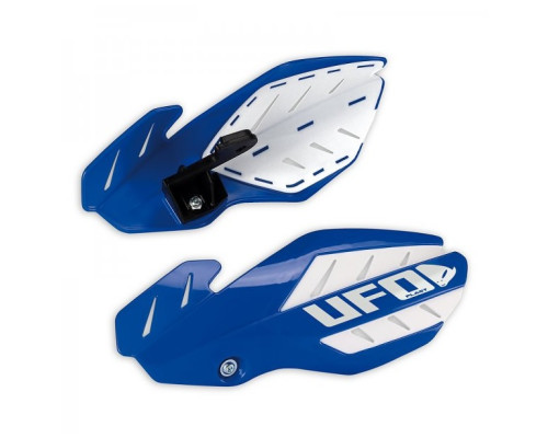 UFO flame поручні YAMAHA yzf 250/450 '14-'19 синій/білий (з кріпленнями)