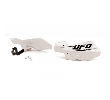 Накладки на руки (поручні) UFO viper 2 білі (з кріпленням 22мм)