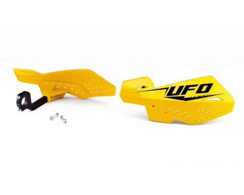 Накладки на руки (поручні) UFO viper 2 жовті (з кріпленням 22мм)