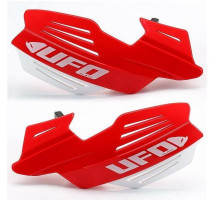 Нарукавники UFO vulcan червоний/білий (з кріпленнями)