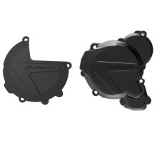 Комплект кришок генератора polisport, зчеплення та водяного насоса ktm exc/xcw tpi 250/300, husqvarna te tpi 250/350 `17-22 чорний (8461700001+8467500001+8485200001) (8461700001+8467500001+8485200001)