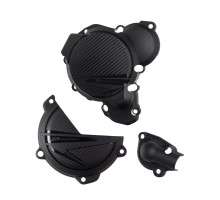Polisport комплект кришок генератора, зчеплення та водяного насоса ktm sx/xc 250/300 '23-'25; husqvarna tc 250 '23-'25; tx 300 '23-'25