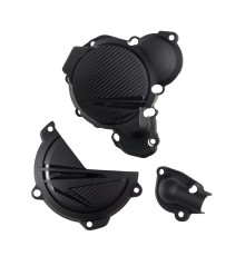 Polisport комплект кришок генератора, зчеплення та водяного насоса ktm sx/xc 250/300 '23-'25; husqvarna tc 250 '23-'25; tx 300 '23-'25