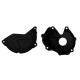 Комплект кришок генератора та зчеплення polisport kawaski kx 450f '16-'18 чорний (8460900001+8454500001)