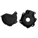 Комплект кришок генератора та зчеплення polisport ktm excf/xcfw 250/350`14-16, husqvarna fe 250/350`14-16 чорний (8447800001+8461300001)