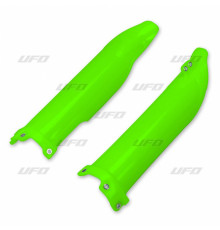 Чохли UFO передній телескоп ( амортизатор) kawasaki kxf 250 '09-'25, kxf 450 '09-'25 зелений fluoресцентний