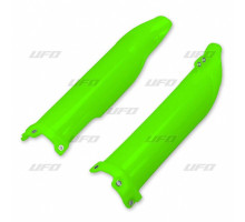 Чохли UFO передній телескоп ( амортизатор) kawasaki kxf 250 '09-'25, kxf 450 '09-'25 зелений fluoресцентний