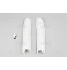 Чохли на передні амортизатори UFO ktm sx/sxf '01-'06, exc '01-'07 білі